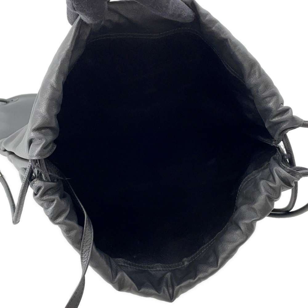 Balenciaga Drawstring Backpack Black - image 5